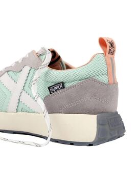 Zapatilla Mujer Munich Xemine 107 Menta Rosa