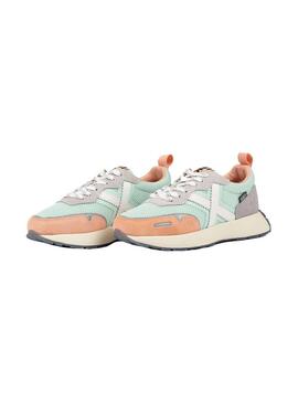 Zapatilla Mujer Munich Xemine 107 Menta Rosa