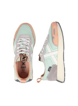 Zapatilla Mujer Munich Xemine 107 Menta Rosa