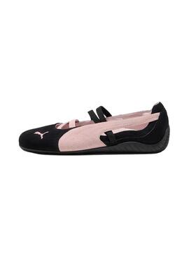 Bailarina Mujer Puma Speedcat Ballet Negra Rosa