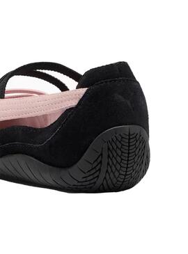 Bailarina Mujer Puma Speedcat Ballet Negra Rosa