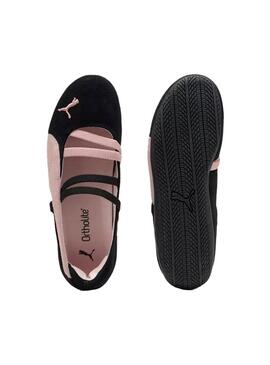 Bailarina Mujer Puma Speedcat Ballet Negra Rosa