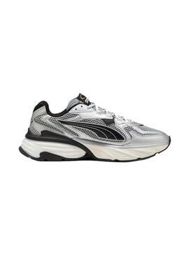 Zapatilla Hombre Puma Fade Nitro Gris Plata