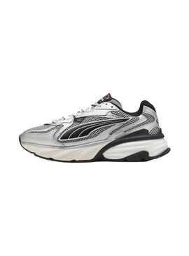 Zapatilla Hombre Puma Fade Nitro Gris Plata