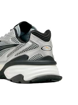 Zapatilla Hombre Puma Fade Nitro Gris Plata