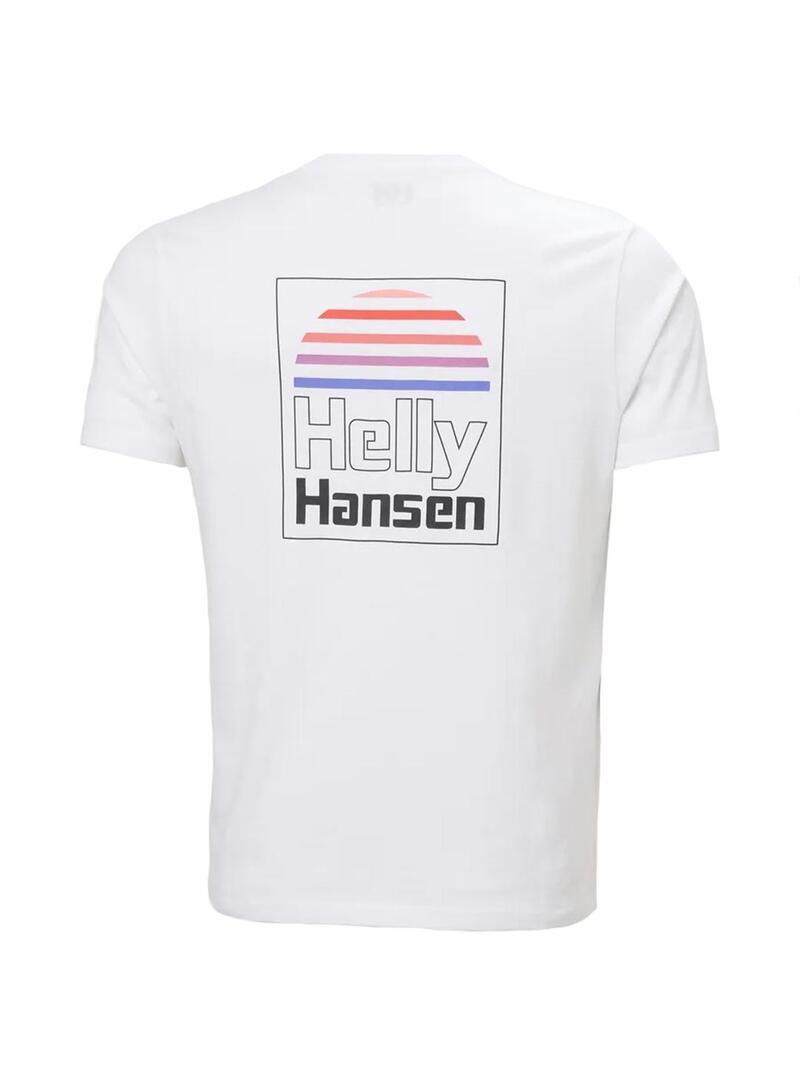 Camiseta Hombre HH Core Graphic Blanca