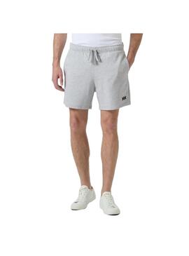 Pantalón corto Hombre Helly Hansen Terry Loop Gris