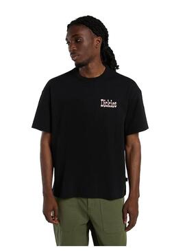 Camiseta Hombre Dickies Polk Ss Negra