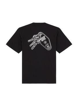 Camiseta Hombre Dickies Plain City Ss Negra