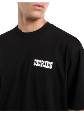Camiseta Hombre Dickies Plain City Ss Negra