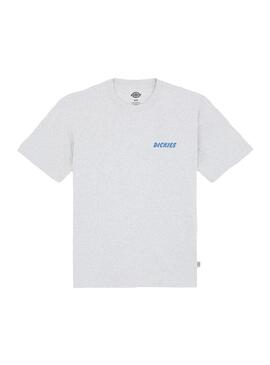 Camiseta Hombre Dickies Dry Ridge Gris Azul