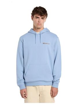 Sudadera Hombre Dickies Thornville Azul Celeste