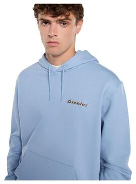 Sudadera Hombre Dickies Thornville Azul Celeste