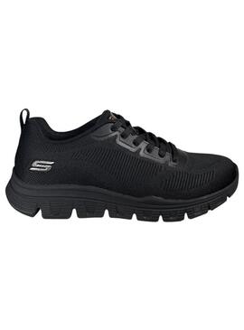 Zapatilla Mujer Skechers Bobs B lite Negro