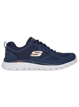 Zapatilla Hombre Skechers Burns Agura Marino