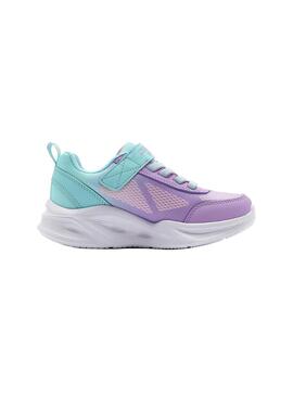 Zapatilla Niña/o Skechers Solar Glow Rosa/Turquesa