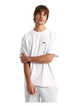 Camiseta Hombre Vans Left Chest II Blanca