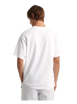 Camiseta Hombre Vans Left Chest II Blanca