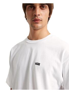 Camiseta Hombre Vans Left Chest II Blanca