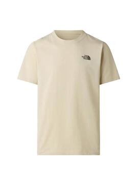 Camiseta Hombre The North Face Monte Beige
