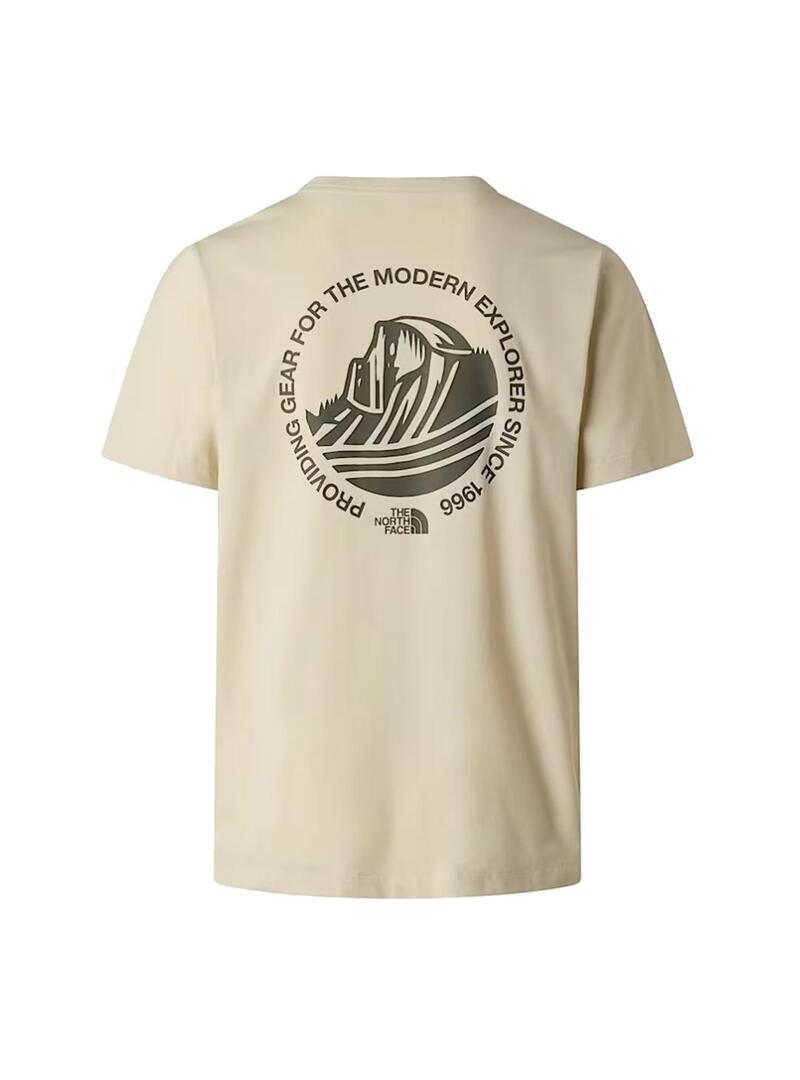 Camiseta Hombre The North Face Monte Beige