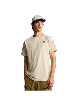 Camiseta Hombre The North Face Monte Beige