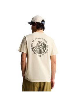 Camiseta Hombre The North Face Monte Beige