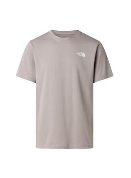 Camiseta Hombre The North Face NSE Box Evo Gris