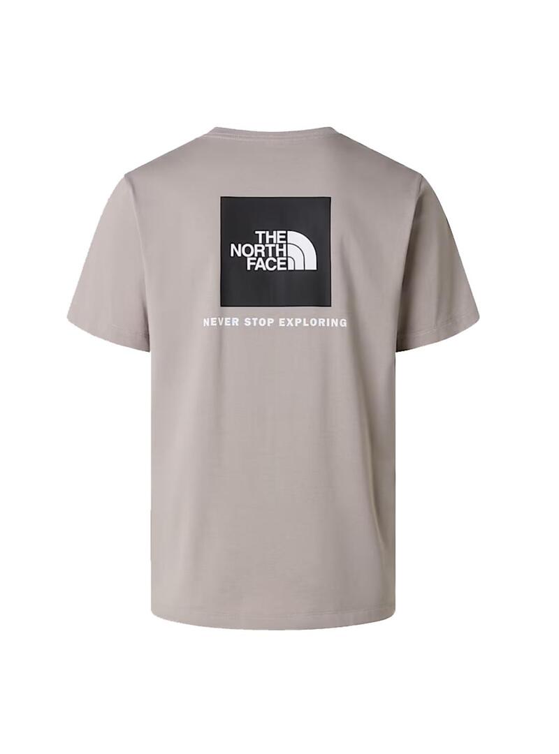 Camiseta Hombre The North Face NSE Box Evo Gris