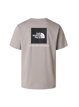 Camiseta Hombre The North Face NSE Box Evo Gris