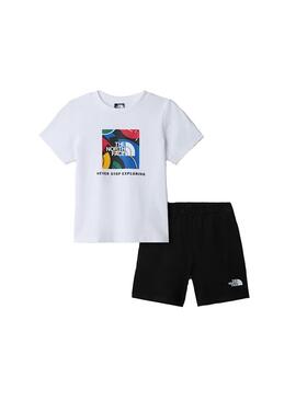 Conjunto Niño/a The North Face NSE Box Blanco Colores Negro
