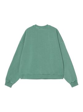 Sudadera Mujer Carhartt WIP Benton Verde