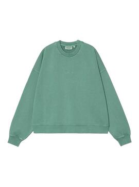 Sudadera Mujer Carhartt WIP Benton Verde