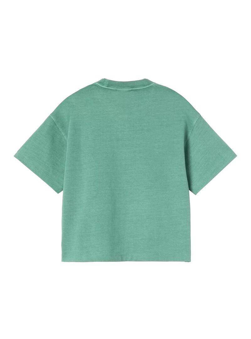 Camiseta Mujer Carhartt WIP Benton Verde