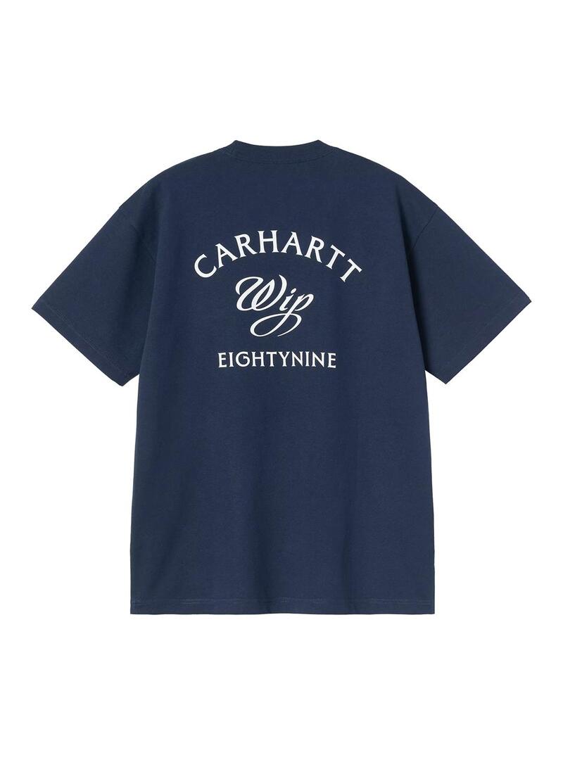 Camiseta Hombre Carhartt WIP Eightynine Azul