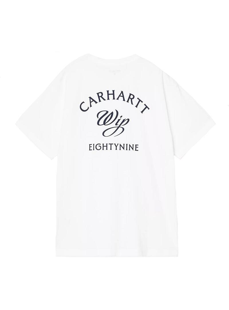 Camiseta Hombre Carhartt WIP Eightynine Blanca