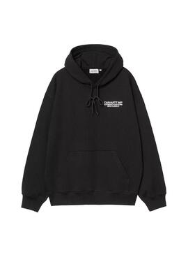 Sudadera Hombre Carhartt WIP Sean Hamilton Negra