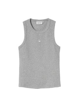 Camiseta Mujer Carhartt WIP Philips Gris