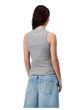 Camiseta Mujer Carhartt WIP Philips Gris