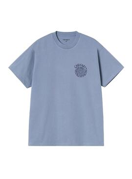 Camiseta Hombre Carhartt WIP Spirals Azul