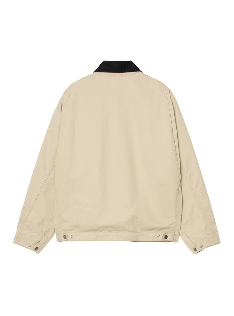 Cazadora Hombre Carhartt WIP Og Detroit Beige Negro