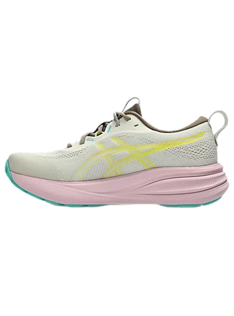Zapatilla Mujer asics Gel-Pulse™ 17 Beige Rosa Mostaza