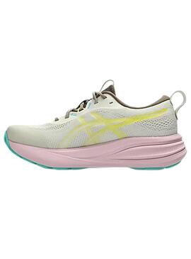 Zapatilla Mujer asics Gel-Pulse™ 17 Beige Rosa Mostaza