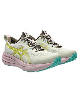 Zapatilla Mujer asics Gel-Pulse™ 17 Beige Rosa Mostaza