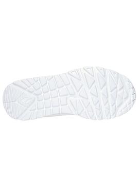 Zapatilla Niña Skechers Uno Lite Blanco