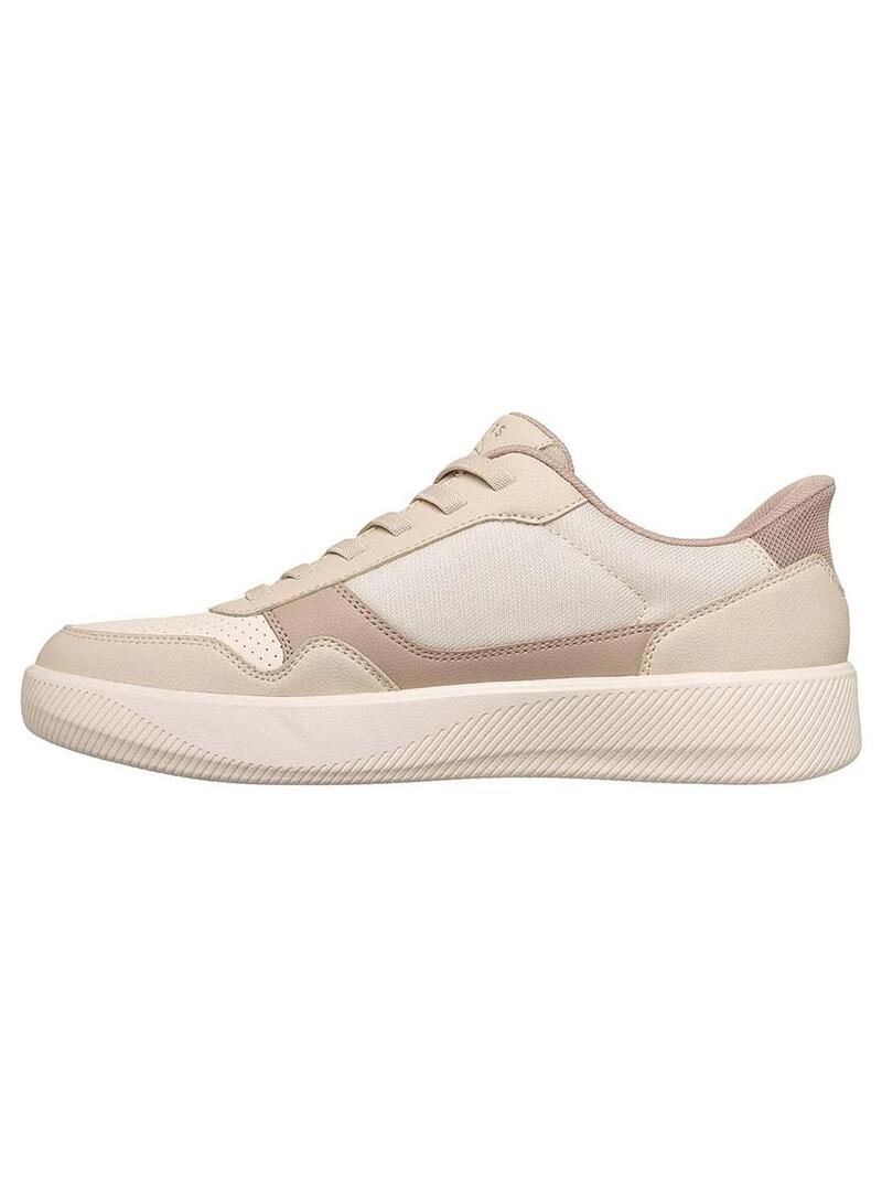 Zapatilla Hombre Skechers Arch Fit Slip In Beige
