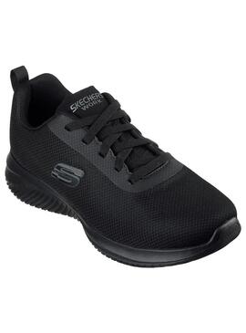 Zapatilla Hombre Skechers Daxtin Work Negro