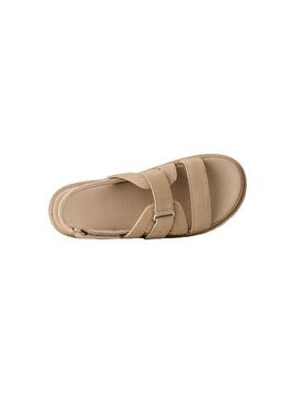 Sandalia Mujer UGG GoldenStar Gleam Crema