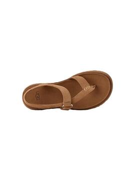 Sandalia Mujer UGG GoldenGaze Marron
