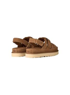 Sandalia Mujer UGG Goldenstar Gleam Marron